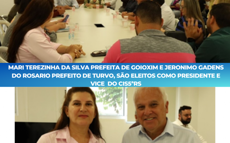 Eleição para Presidência do CIS5ªRS - Gestão 2024/2025