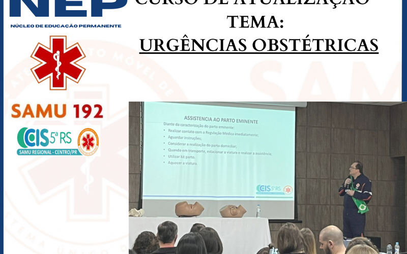 CURSO DE ATUALIZAÇÃO NEP-SAMU 
