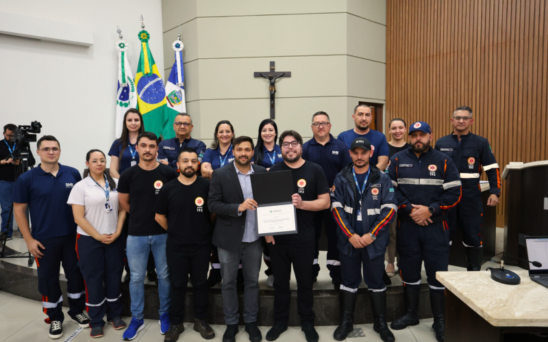 Moção de Aplausos ao SAMU